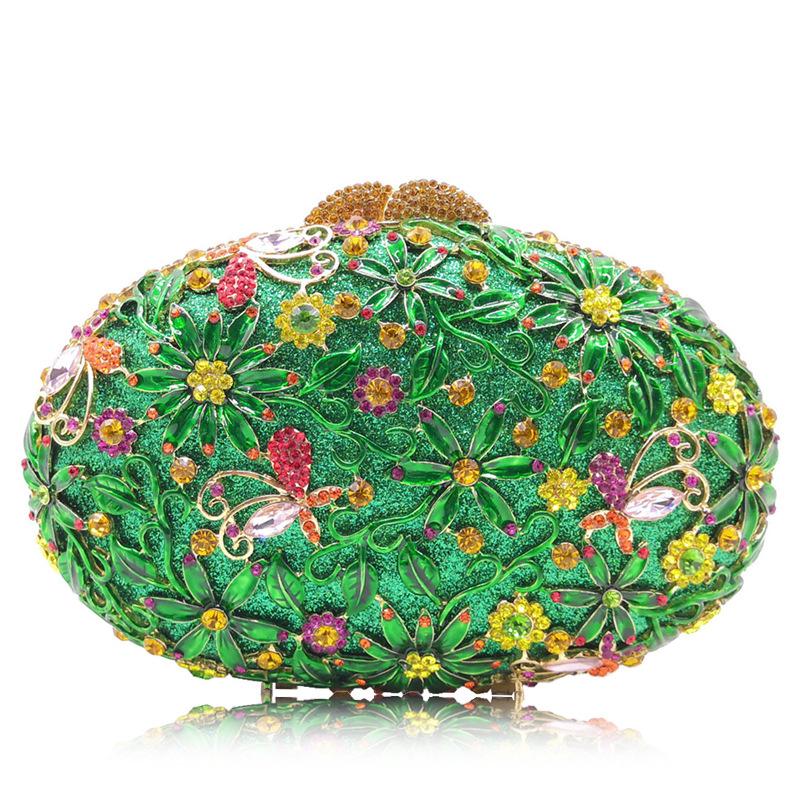 New Fashion green hollow out Crystal clutch Purse wedding Luxury Rhinestone Handbags Evening Bags Women prom clutches bags, Color same as pictur
New Fashion green hollow out Crystal clutch Purse wedding Luxury Rhinestone Handbags Evening Bags Women prom clutches bags, Color same as pictur