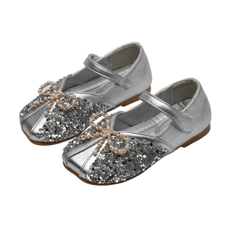 Kids Shoes for Girl Leather Shoe Fashion Rhinestone Bow Bead Baby Girl Shoes Flat Little Princess SZ355, Sz355gold
Kids Shoes for Girl Leather Shoe Fashion Rhinestone Bow Bead Baby Girl Shoes Flat Little Princess SZ355, Sz355gold