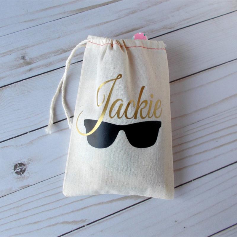 Personalized Bag, Sunglasses Bridesmaid Gift, Custom Favor Pouches, Bachelorette Party, Swag Bag, Hangovers Kit
Personalized Bag, Sunglasses Bridesmaid Gift, Custom Favor Pouches, Bachelorette Party, Swag Bag, Hangovers Kit