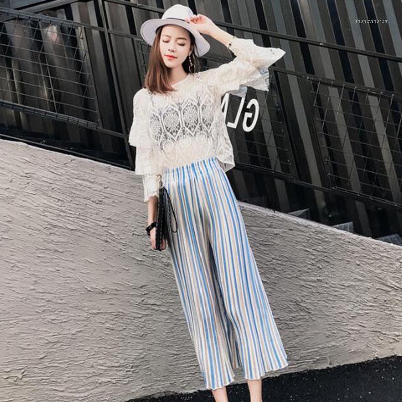 2020 New Vertical Stripes Loose And Thin Wild Lady Nine-Point Pants Summer Breathable Trousers Women1
2020 New Vertical Stripes Loose And Thin Wild Lady Nine-Point Pants Summer Breathable Trousers Women1