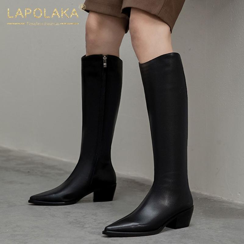 Lapolaka Brand New 2020 High-quality Simple Thick Heel Zipper Mid Calf Boots women's Square Heels Fashion Boots Ladies, Beige
Lapolaka Brand New 2020 High-quality Simple Thick Heel Zipper Mid Calf Boots women's Square Heels Fashion Boots Ladies, Beige