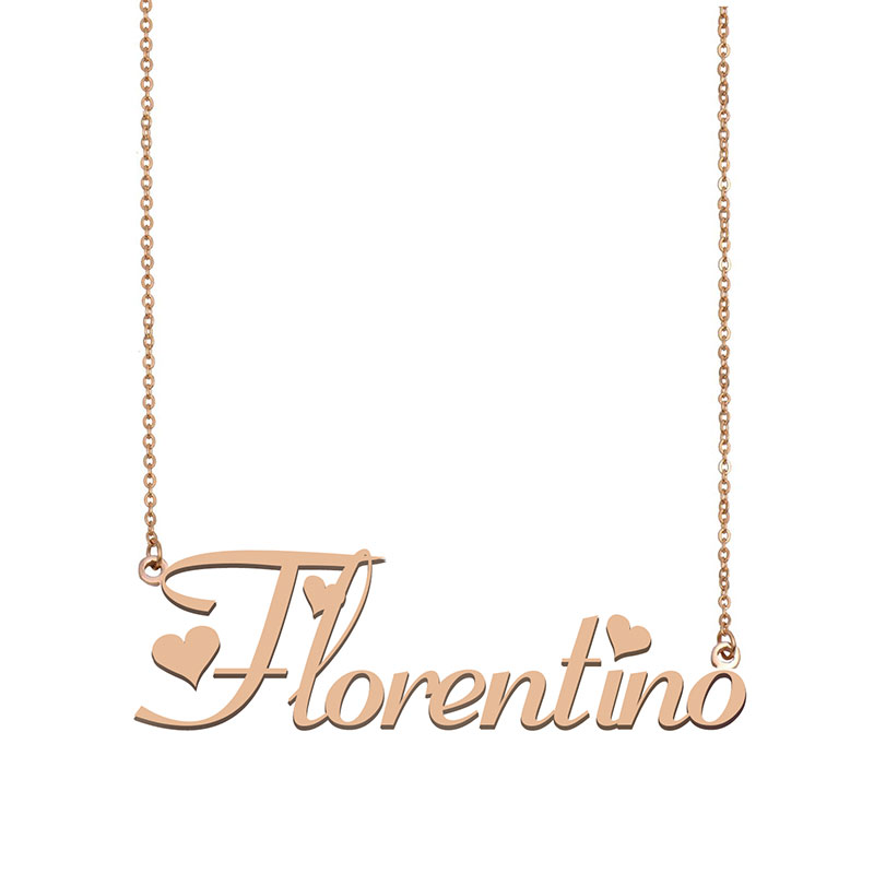 Florentino name necklaces pendant Custom Personalized for women girls children best friends Mothers Gifts 18k gold plated Stainless steel, Silver
Florentino name necklaces pendant Custom Personalized for women girls children best friends Mothers Gifts 18k gold plated Stainless steel, Silver