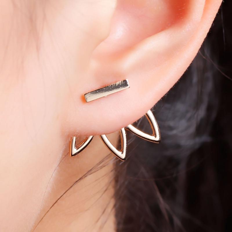 DoreenBeads Vintage Lotus Earrings Metal Bar Stud Earrings Fashion Ear Jacket Woman Jewelry Gold Color / Dull Silver Color, 1 PC
DoreenBeads Vintage Lotus Earrings Metal Bar Stud Earrings Fashion Ear Jacket Woman Jewelry Gold Color / Dull Silver Color, 1 PC