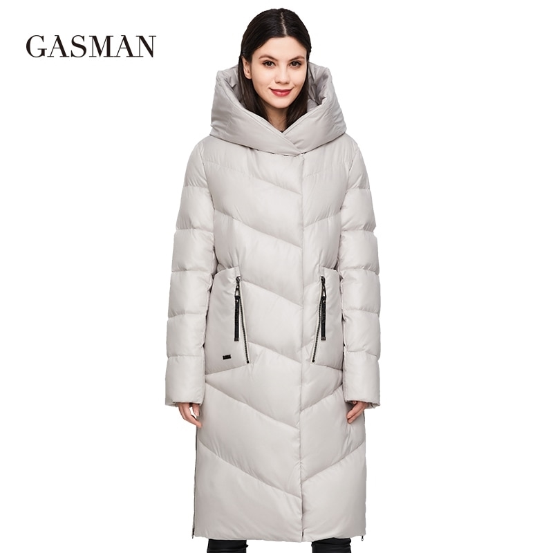 GASMAN Fashion Brand Down Parkas Women's Winter Jacket Women Coat New Long Thick OutwearWarm FemaleJacket Plus Size 206 210203, 419 gray
GASMAN Fashion Brand Down Parkas Women's Winter Jacket Women Coat New Long Thick OutwearWarm FemaleJacket Plus Size 206 210203, 419 gray
