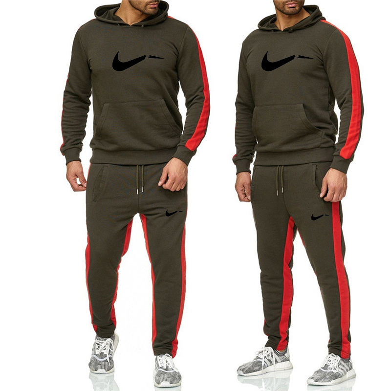 Autumn and winter new men's suit sportswear 2-piece hoodie+trousers jogging fitness sportswear hedging track suit sweater suit, Dark gray
Autumn and winter new men's suit sportswear 2-piece hoodie+trousers jogging fitness sportswear hedging track suit sweater suit, Dark gray