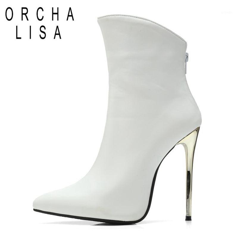 ORCHA LISA 12cm stiletto heel boots For Women Lady party thin high heel ankle boots Western booties Sexy wedding shoes big size1, Balck velvet inside
ORCHA LISA 12cm stiletto heel boots For Women Lady party thin high heel ankle boots Western booties Sexy wedding shoes big size1, Balck velvet inside