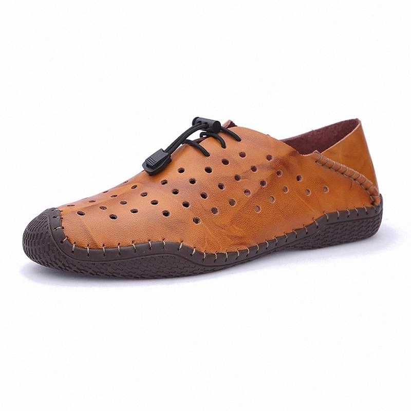 100% Genuine Leather Shoes Men Sandals Summer Shoes Cow Leather Male Footwear Male Summer Holidays Holes Sandals A1493 #NE8l, Black
100% Genuine Leather Shoes Men Sandals Summer Shoes Cow Leather Male Footwear Male Summer Holidays Holes Sandals A1493 #NE8l, Black