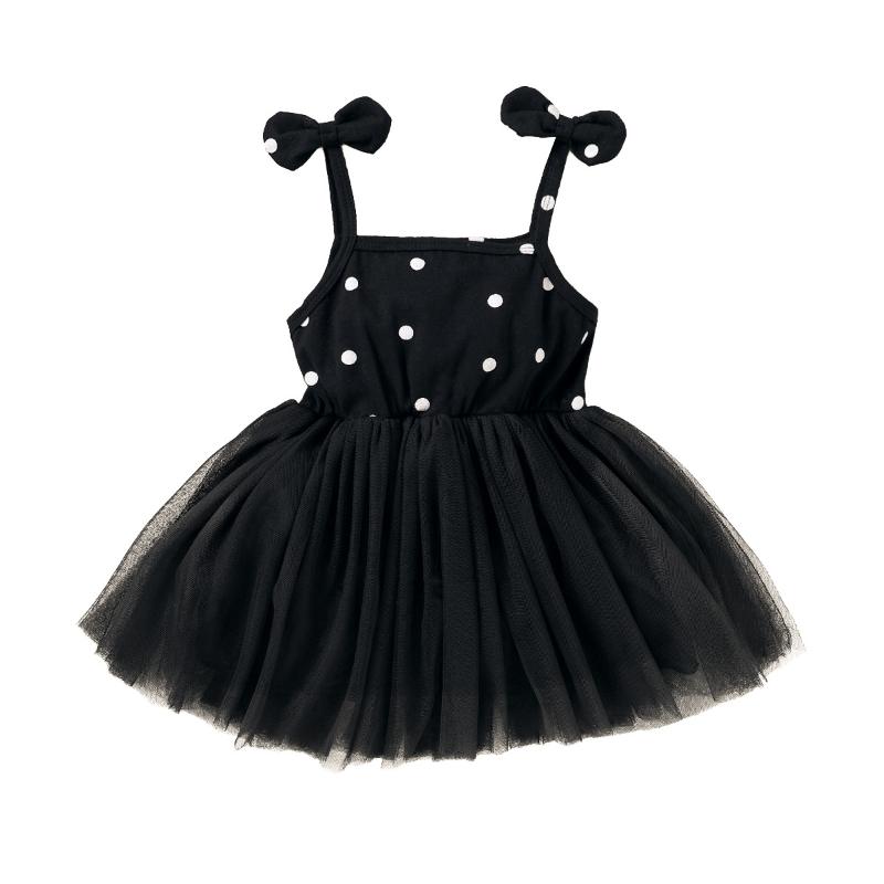 Infant Kids Black Dress Baby Boys Girls Polka Dot Dress Mini Cute BowKnot Strap Sleeveless Halter Dresses Pagenant
Infant Kids Black Dress Baby Boys Girls Polka Dot Dress Mini Cute BowKnot Strap Sleeveless Halter Dresses Pagenant