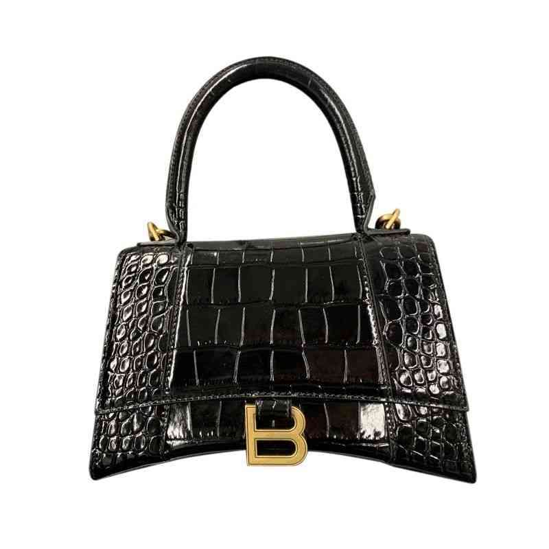 2022 balenciga Luxurys Designer Handbags Fashion Bag b Family High Version Women's Bag Crocodile Hourglass Bag Leather One Shoulder, Sky blue
2022 balenciga Luxurys Designer Handbags Fashion Bag b Family High Version Women's Bag Crocodile Hourglass Bag Leather One Shoulder, Sky blue