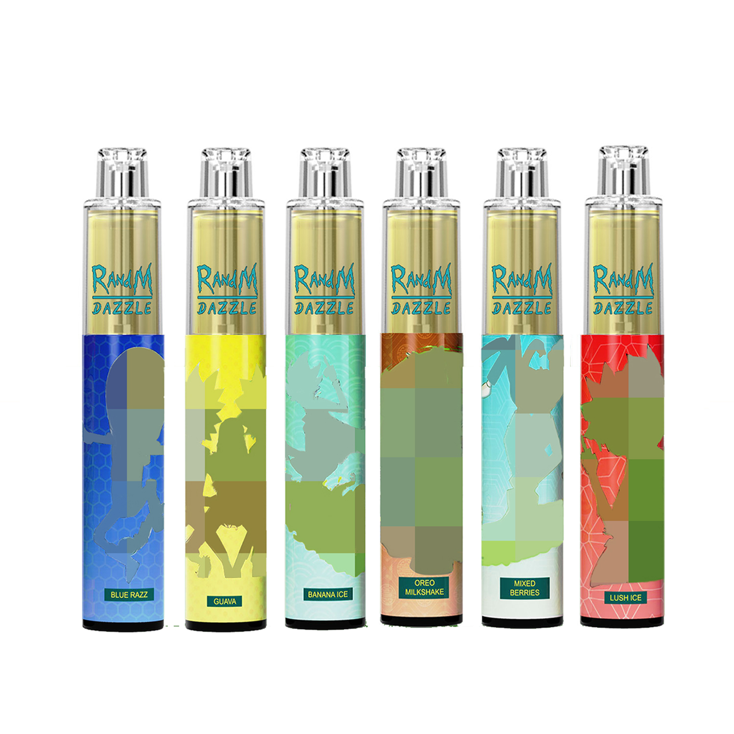 Original Electric Cigarettes Rand M Dazzle 2000 Puff Electronic Vaporizer Cartoon Pattern 7 Colors RGB Light Flash Vape Pen Pod Mini Disposable Fruits Flavor Vapes
Original Electric Cigarettes Rand M Dazzle 2000 Puff Electronic Vaporizer Cartoon Pattern 7 Colors RGB Light Flash Vape Pen Pod Mini Disposable Fruits Flavor Vapes