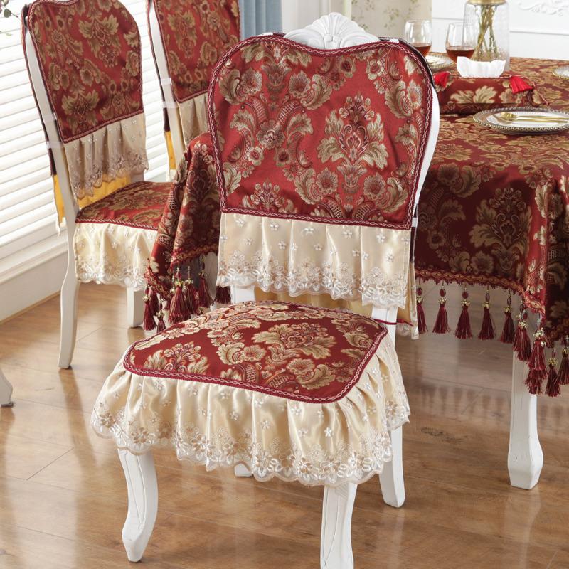 European Classical Jacquard Chair Cover Cushion Vintage Luxury Splice Lace Chair Back Cover Style Home Fabric Decoration
European Classical Jacquard Chair Cover Cushion Vintage Luxury Splice Lace Chair Back Cover Style Home Fabric Decoration
