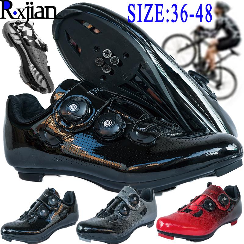 R.XJIAN ultralight triathlon mountain road race bicycle lock shoes couple outdoor leisure sports cycling shoes size 36-48, Black
R.XJIAN ultralight triathlon mountain road race bicycle lock shoes couple outdoor leisure sports cycling shoes size 36-48, Black