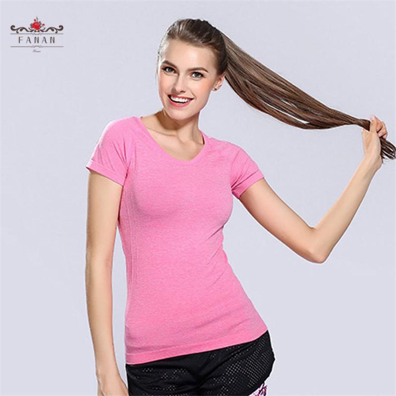 Seamless Women Yoga Shirt Fitness T-Shirt Workout Running Short Sleeve Gym Clothing Workout Tights Slim Solid Color Yoga Tops, Gray
Seamless Women Yoga Shirt Fitness T-Shirt Workout Running Short Sleeve Gym Clothing Workout Tights Slim Solid Color Yoga Tops, Gray