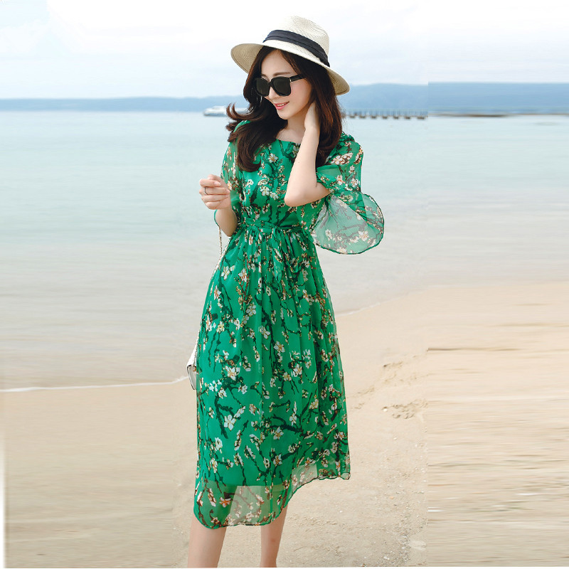 2021 New Summer Bohemian Flower Beach Girl Chiffon a Party Plus Size Women's Clothes Dressed As Mujer Fy405 1u8h, Red
2021 New Summer Bohemian Flower Beach Girl Chiffon a Party Plus Size Women's Clothes Dressed As Mujer Fy405 1u8h, Red