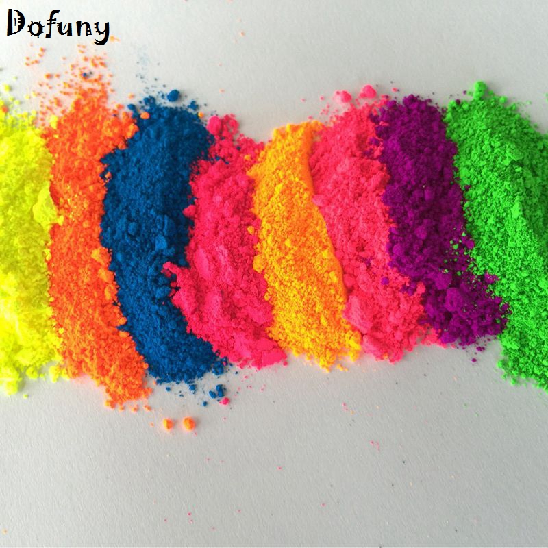 Neon Phosphor Powder Makeup Fluorescent Phosphor Pigment Powder for Nail,Neon Fluorescent under ultraviolet light,100g/lot
Neon Phosphor Powder Makeup Fluorescent Phosphor Pigment Powder for Nail,Neon Fluorescent under ultraviolet light,100g/lot
