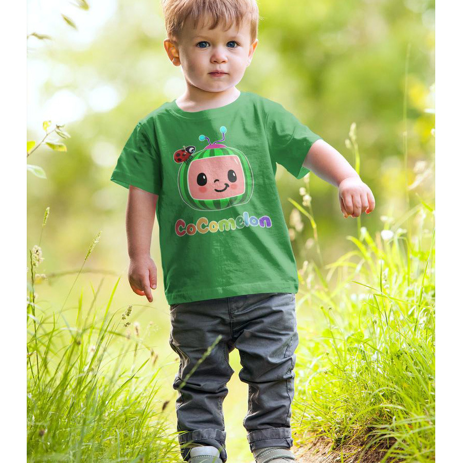 Cocomelon Kids T-shirt Short Sleeve Round Neck Tops Tee Fashion Cartoon Printed Children Lovely short-sleeved Clothing LLY129A, Red
Cocomelon Kids T-shirt Short Sleeve Round Neck Tops Tee Fashion Cartoon Printed Children Lovely short-sleeved Clothing LLY129A, Red