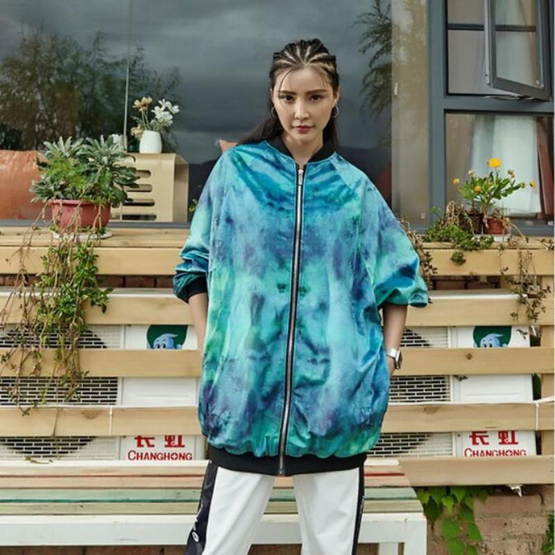 2020 New Hip Hop Style Long Design Women Jacket Coat Oversize Loose Zipper Tie-dyed Print Coat With Big Pockets Dance Clothes, 530207
2020 New Hip Hop Style Long Design Women Jacket Coat Oversize Loose Zipper Tie-dyed Print Coat With Big Pockets Dance Clothes, 530207