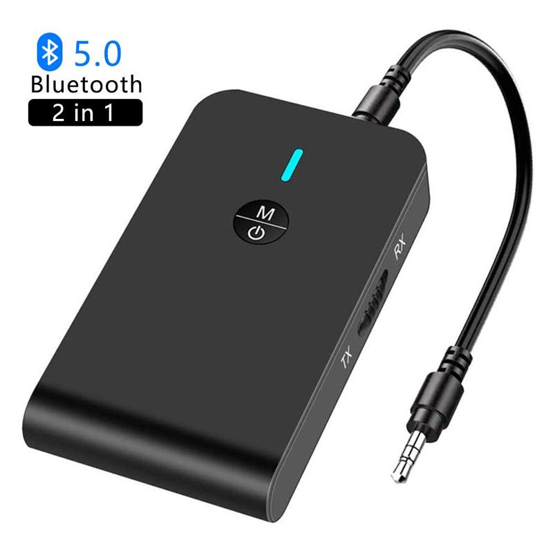 2 in 1 Wireless Bluetooth 5.0 Receiver Transmitter Adapter 3.5mm Jack For Car Music Audio Aux Headphone Receiver Hands Free
2 in 1 Wireless Bluetooth 5.0 Receiver Transmitter Adapter 3.5mm Jack For Car Music Audio Aux Headphone Receiver Hands Free