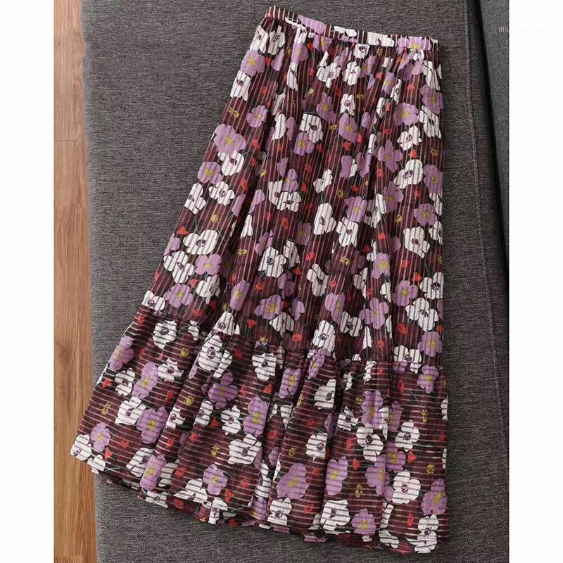 Summer vintage Women A-Line Multi color Skirt Designer Fashion Women Elegant Print The Holiday New Midi Skirt1, Pink
Summer vintage Women A-Line Multi color Skirt Designer Fashion Women Elegant Print The Holiday New Midi Skirt1, Pink