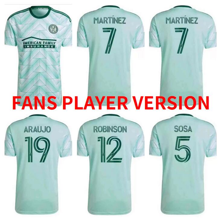 2022 2023 MLS Atlanta United FC soccer Jersey Home Away 22 23 MORENO MARTINEZ Robinson Damm NAGBE BARCO VILLALBA football Uniform shirts FANS PLAYER VERSION
2022 2023 MLS Atlanta United FC soccer Jersey Home Away 22 23 MORENO MARTINEZ Robinson Damm NAGBE BARCO VILLALBA football Uniform shirts FANS PLAYER VERSION