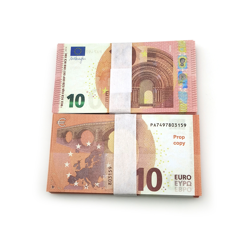 3 Pack Party Supplies Fake Banknote 5 10 20 50 Euros Realistic Toy Bar Props Copy Currency Movie Money 100 PCS/Pack