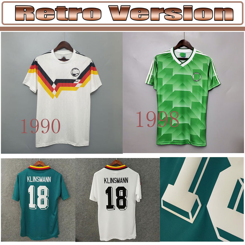 Retro1980 1988 1990 1992 1994 1996 1998 2004 soccer jersey Germany MATTHAUS BALLACK KLINSMANN KLOSE home away football shirt, Black
Retro1980 1988 1990 1992 1994 1996 1998 2004 soccer jersey Germany MATTHAUS BALLACK KLINSMANN KLOSE home away football shirt, Black