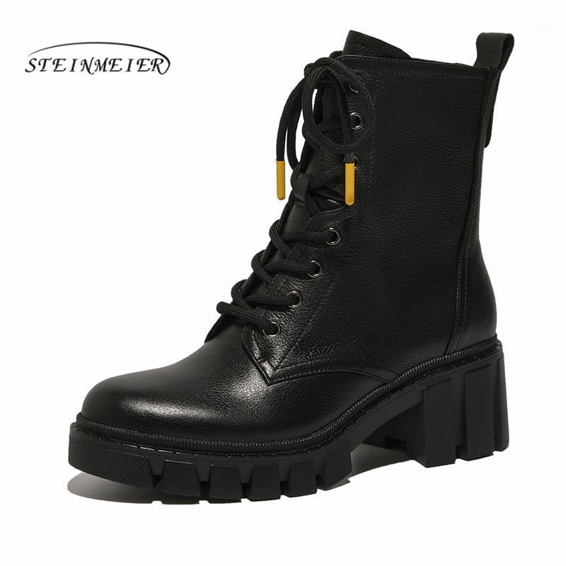 Women Winter Ankle Boots Genuine Leather Woman shoes 2020 Fashion Keep Warm Round Toe Lace-up Short Boots Ladies Steinmeier1, Black
Women Winter Ankle Boots Genuine Leather Woman shoes 2020 Fashion Keep Warm Round Toe Lace-up Short Boots Ladies Steinmeier1, Black