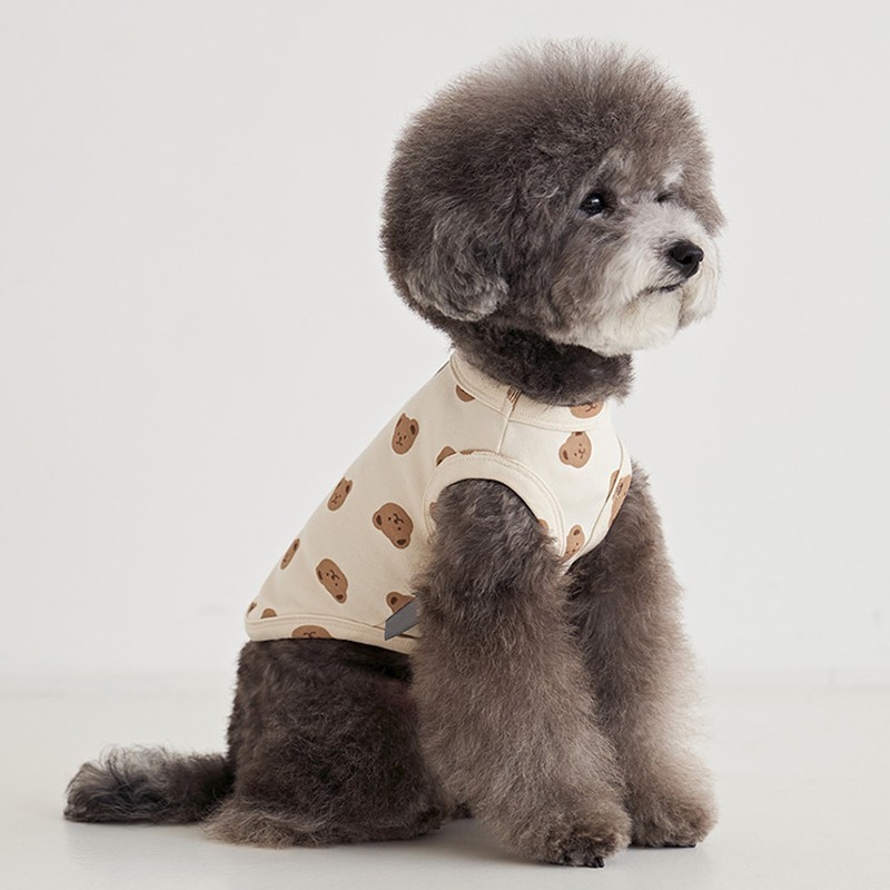 All Wool Fabric Cartoon Animals Pet Dog Clothes Cute Soft Vest T shirt Sweater For Small And Medium Pets Chihuahua Yorkshire LJ200923