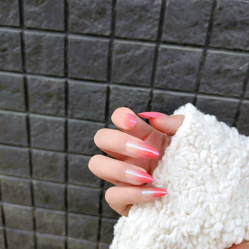 24pcs tips stiletto Fresh Simple Persistent Wearable Fake Nails with Glue Pink Color Aurora Gradient Finished Fingernails D
24pcs tips stiletto Fresh Simple Persistent Wearable Fake Nails with Glue Pink Color Aurora Gradient Finished Fingernails D