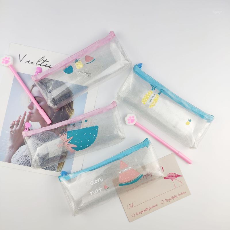 Kawaii Fruit Laser Transparent Pencil Case Large Capacity Pupils Creative Cute Stationery Box Student School Stationery Supplies1
Kawaii Fruit Laser Transparent Pencil Case Large Capacity Pupils Creative Cute Stationery Box Student School Stationery Supplies1