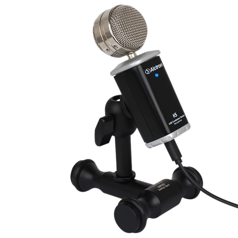 Hot-Alctron K5 Professional USB Condenser Microphone Studio Chatting o Recording Condenser Mic for PC Laptop
Hot-Alctron K5 Professional USB Condenser Microphone Studio Chatting o Recording Condenser Mic for PC Laptop