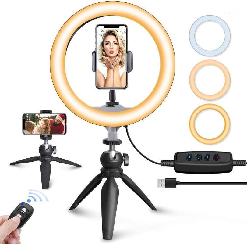 LED Ring Light with Tripod Stand for YouTube Video and Makeup, Mini LED Camera Light with Cell Phone Holder Desktop Lamp1
LED Ring Light with Tripod Stand for YouTube Video and Makeup, Mini LED Camera Light with Cell Phone Holder Desktop Lamp1