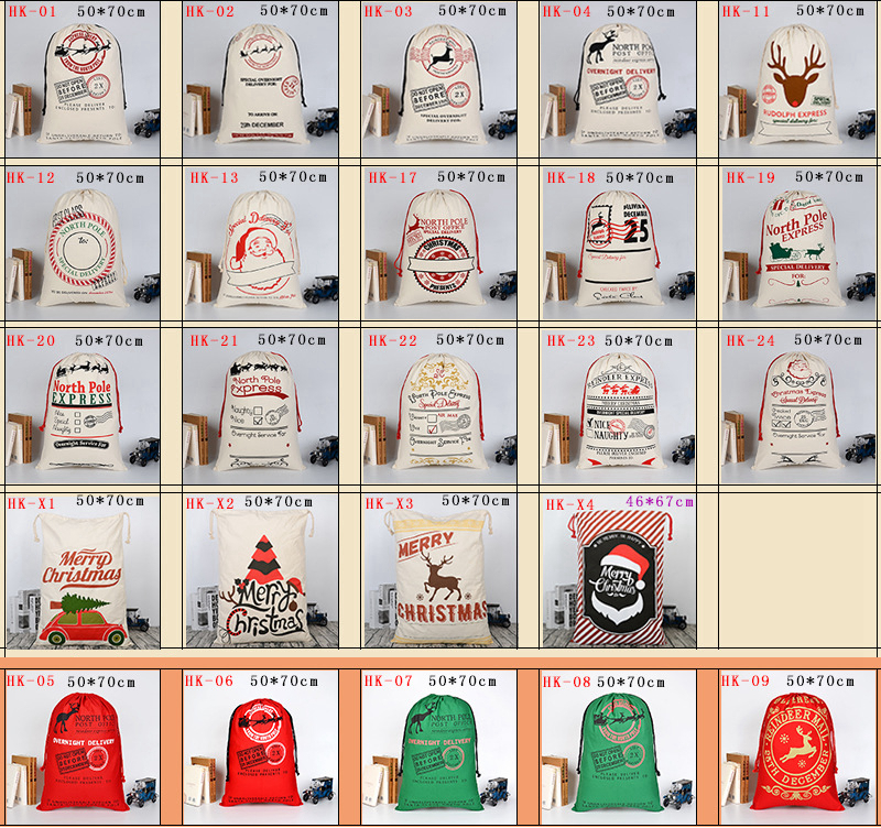 Christmas Gift Bags Santa Sacks Drawstring Candy Bag Christmas-themed Printed Bag Designs Bulk in Stock YFA2679
Christmas Gift Bags Santa Sacks Drawstring Candy Bag Christmas-themed Printed Bag Designs Bulk in Stock YFA2679