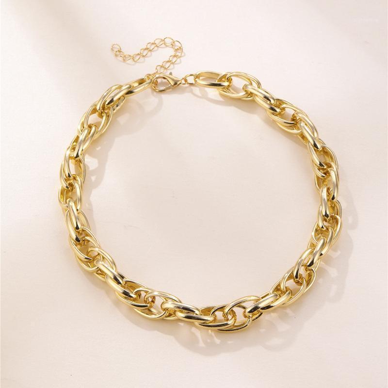 VG 6YM 2021Fashion Gold Color Linked Necklace for Women Punk Cuban Chunky Thick Choker Necklaces Female Statement Collar Jewelry1 
VG 6YM 2021Fashion Gold Color Linked Necklace for Women Punk Cuban Chunky Thick Choker Necklaces Female Statement Collar Jewelry1