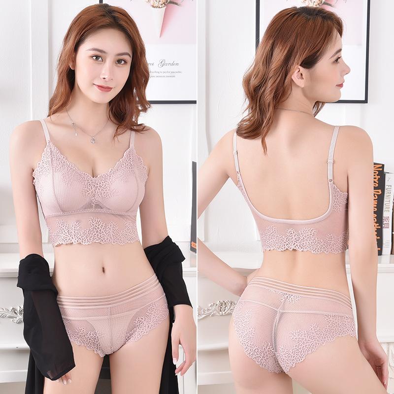 Lace Women Bra Panties Set Crop Top Bra Sexy Transparent Push Up Lingerie Set Female Bralette Underwear, Black
Lace Women Bra Panties Set Crop Top Bra Sexy Transparent Push Up Lingerie Set Female Bralette Underwear, Black