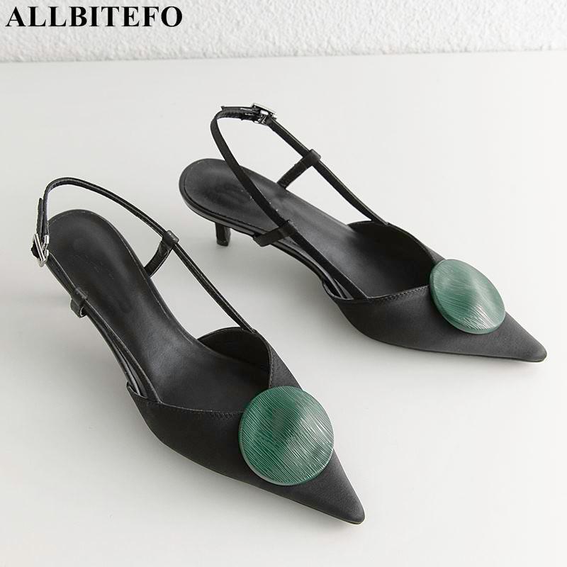 ALLBITEFO large size:33-42 silk pointed toe high heels women sandals high quality women heel shoes summer beach shoes1, As picture
ALLBITEFO large size:33-42 silk pointed toe high heels women sandals high quality women heel shoes summer beach shoes1, As picture
