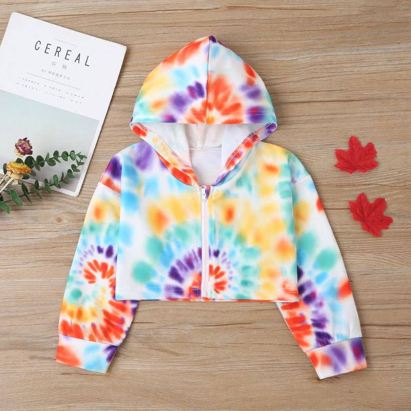 toddler kids baby girls autumn spring full sleeve hooded top zipper coat jacket fashion children tie-dyed clothes outwear 18M-6Y
toddler kids baby girls autumn spring full sleeve hooded top zipper coat jacket fashion children tie-dyed clothes outwear 18M-6Y