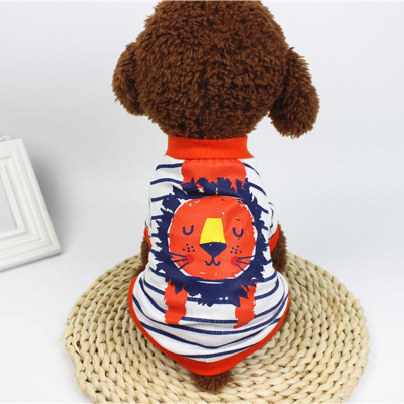 New Style Dog Shirt Spring Autumn Clothes For Small Dogs Striped Cotton Cartoon Printed Teddy Dog Clothes
New Style Dog Shirt Spring Autumn Clothes For Small Dogs Striped Cotton Cartoon Printed Teddy Dog Clothes