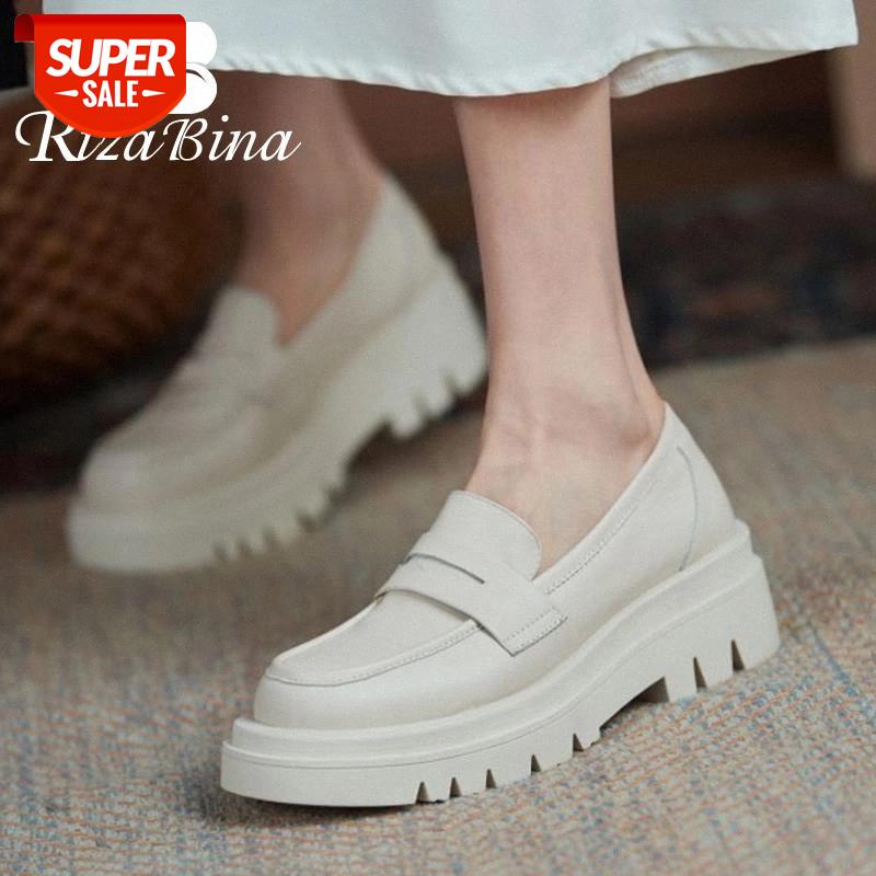 RIZABINA Size 33-43 Real Leather Flats Shoes Woman Fashion Platform Casual Spring Shoes Woman Round Toe Office Lady Footwear #QG81, Beige
RIZABINA Size 33-43 Real Leather Flats Shoes Woman Fashion Platform Casual Spring Shoes Woman Round Toe Office Lady Footwear #QG81, Beige