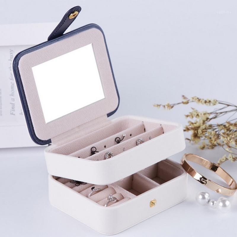 Jewelry Organizer Display Travel Jewelry Case Boxes Portable Box Zipper Leather Storage Joyeros Organizador De Joyas1, Sky blue
Jewelry Organizer Display Travel Jewelry Case Boxes Portable Box Zipper Leather Storage Joyeros Organizador De Joyas1, Sky blue