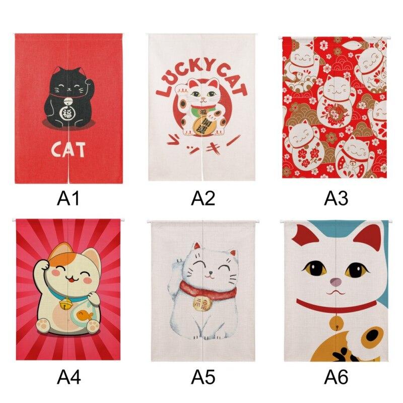 Lucky Cat Design Cotton And Linen Japanese Style Doorway Curtain Hanging Tapestry For Home Decoration, 11
Lucky Cat Design Cotton And Linen Japanese Style Doorway Curtain Hanging Tapestry For Home Decoration, 11