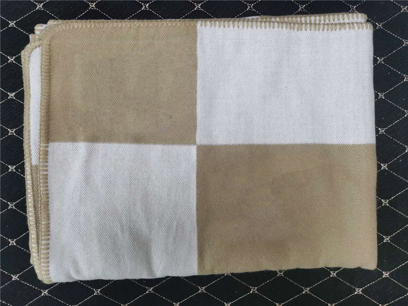 Signature wool Blanket Home Travel Winter Cashmere Scarf Shawl Warm Everyday Blankets Large 170*140cm Epacket Free