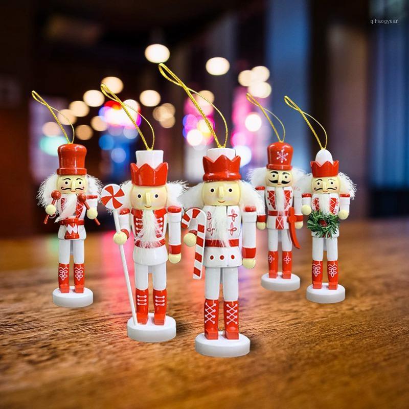 5Pcs/Set s 12cm Nutcracker Mini Wooden Soldiers Band Doll Christmas Tree Ornament New Year Christmas Decoration for Home1
5Pcs/Set s 12cm Nutcracker Mini Wooden Soldiers Band Doll Christmas Tree Ornament New Year Christmas Decoration for Home1