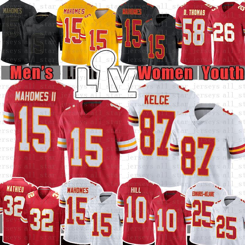 Mens Football jerseys 15 Patrick Mahomes 87 Travis Kelce 32 Tyrann Mathieu 10 Tyreek Hill 17 Mecole Hardman 26 Damien Williams, 2021
Mens Football jerseys 15 Patrick Mahomes 87 Travis Kelce 32 Tyrann Mathieu 10 Tyreek Hill 17 Mecole Hardman 26 Damien Williams, 2021