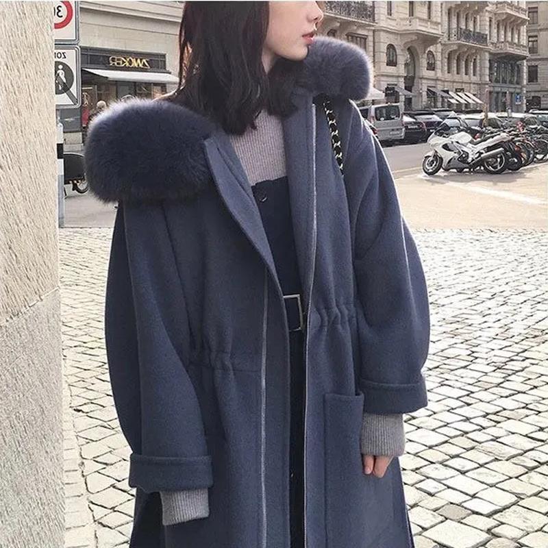 Luck A 2020 Winter Women Solid Fur Collar Long Sleeve Woolen Coats Hooded Zipper Thick Warm Outerwears Ladys Pocket Streetwear, Beige
Luck A 2020 Winter Women Solid Fur Collar Long Sleeve Woolen Coats Hooded Zipper Thick Warm Outerwears Ladys Pocket Streetwear, Beige