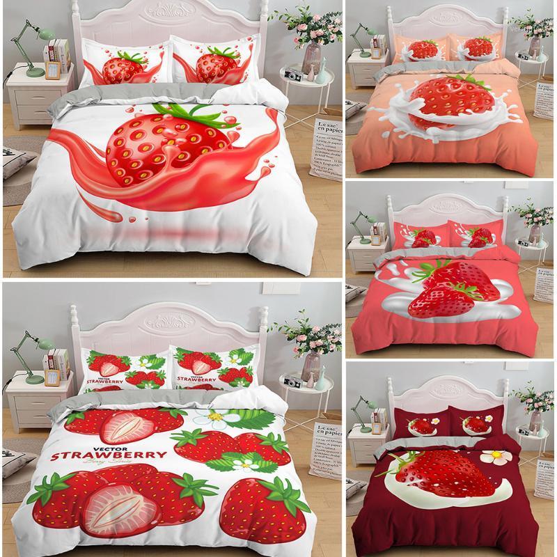 Sweet Strawberry Duvet Cover Set Girl Comforter Covers Queen King Size Bedding Sets 2 Or 3 PCS 14 Different Sizes Home Textile1, Bss346
Sweet Strawberry Duvet Cover Set Girl Comforter Covers Queen King Size Bedding Sets 2 Or 3 PCS 14 Different Sizes Home Textile1, Bss346