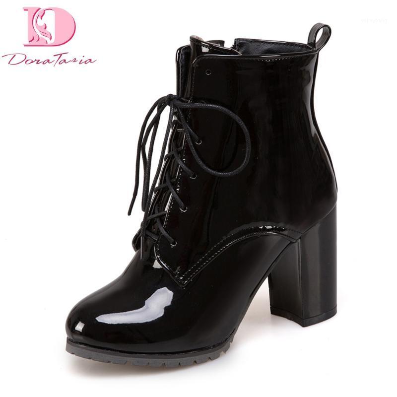 DoraTasia new arrivals wholesale big size 50 Women's shoes female Ankle Boots Fashion high Heels shoelace Woman Boots shoe1, Black
DoraTasia new arrivals wholesale big size 50 Women's shoes female Ankle Boots Fashion high Heels shoelace Woman Boots shoe1, Black