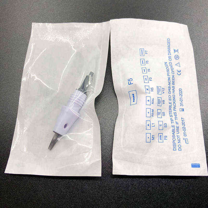 Screw 50pcs ARTMEX-V series V3 V6 V8 V9 Artmex Needles For PMU Tattoo Tip Permanent Makeup Tools Electric Pen Eyebrows Eyeliner 211229