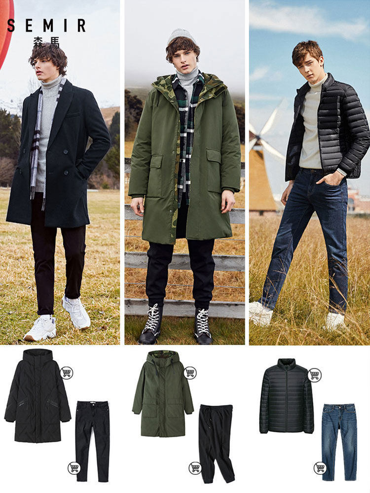 SEMIR Down Jacket Men Winter Portability Warm 90% White Duck Down Hooded Man Coat jaqueta masculino chaqueta hombre 201013