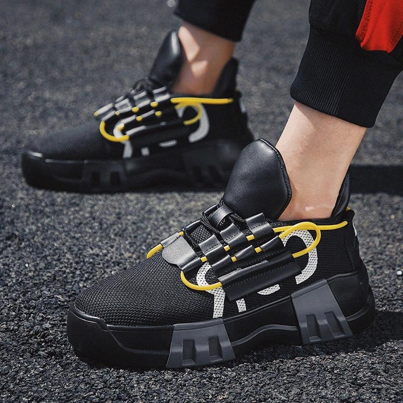 Summer Autumn Hip Hop High Top Platform Sneakers Men Fly Weave Srreetwear Dancing Shoes Men Dad Chunky Black Board Sneakers #C34M
Summer Autumn Hip Hop High Top Platform Sneakers Men Fly Weave Srreetwear Dancing Shoes Men Dad Chunky Black Board Sneakers #C34M